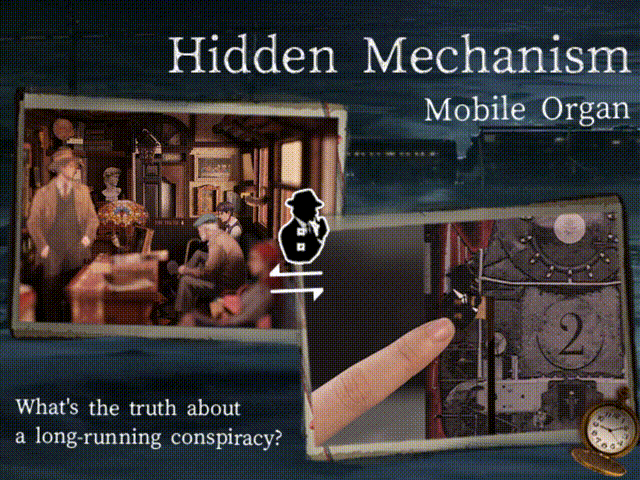 Train Mystery Book Nook