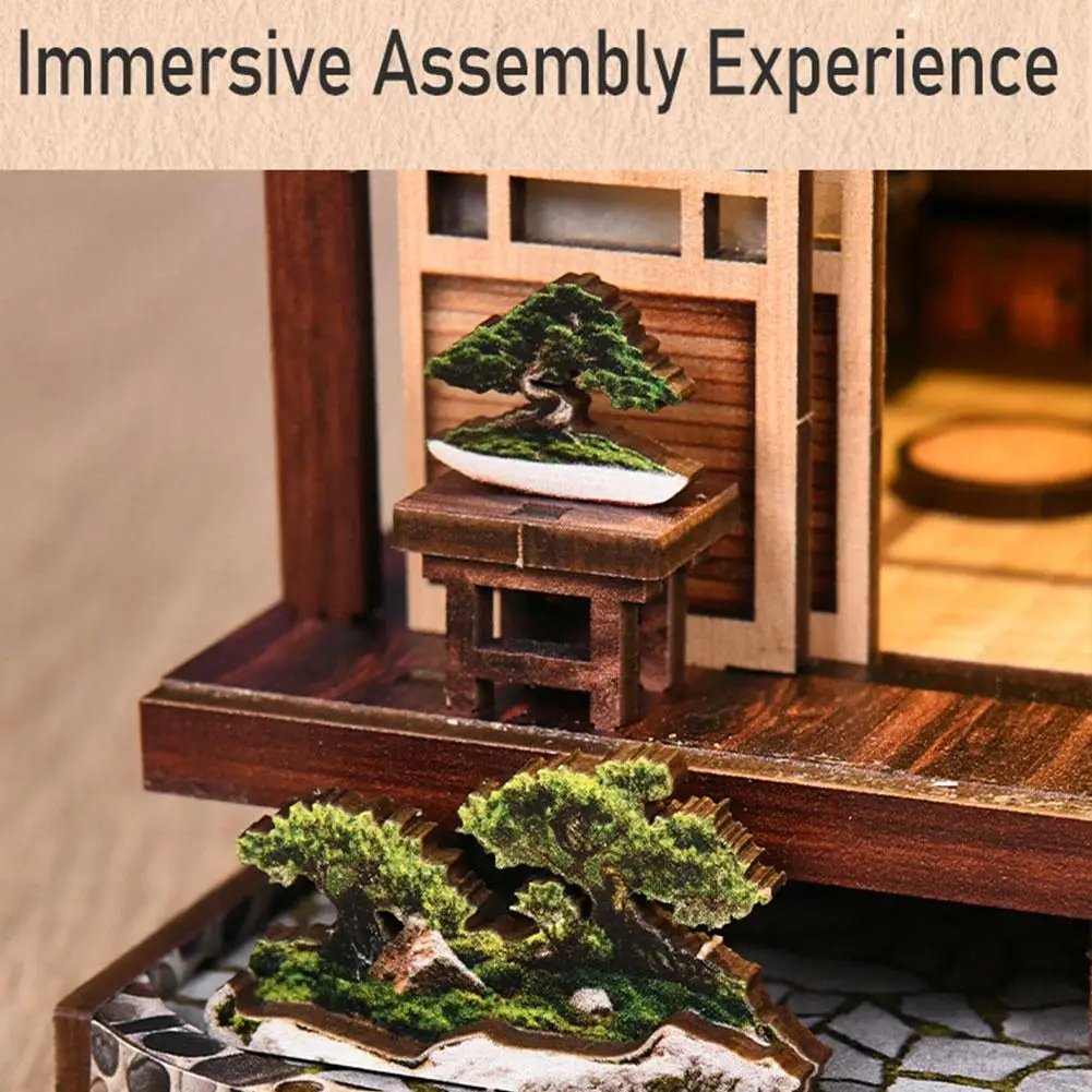 Japanese Sakura Alley Book Nook Kit