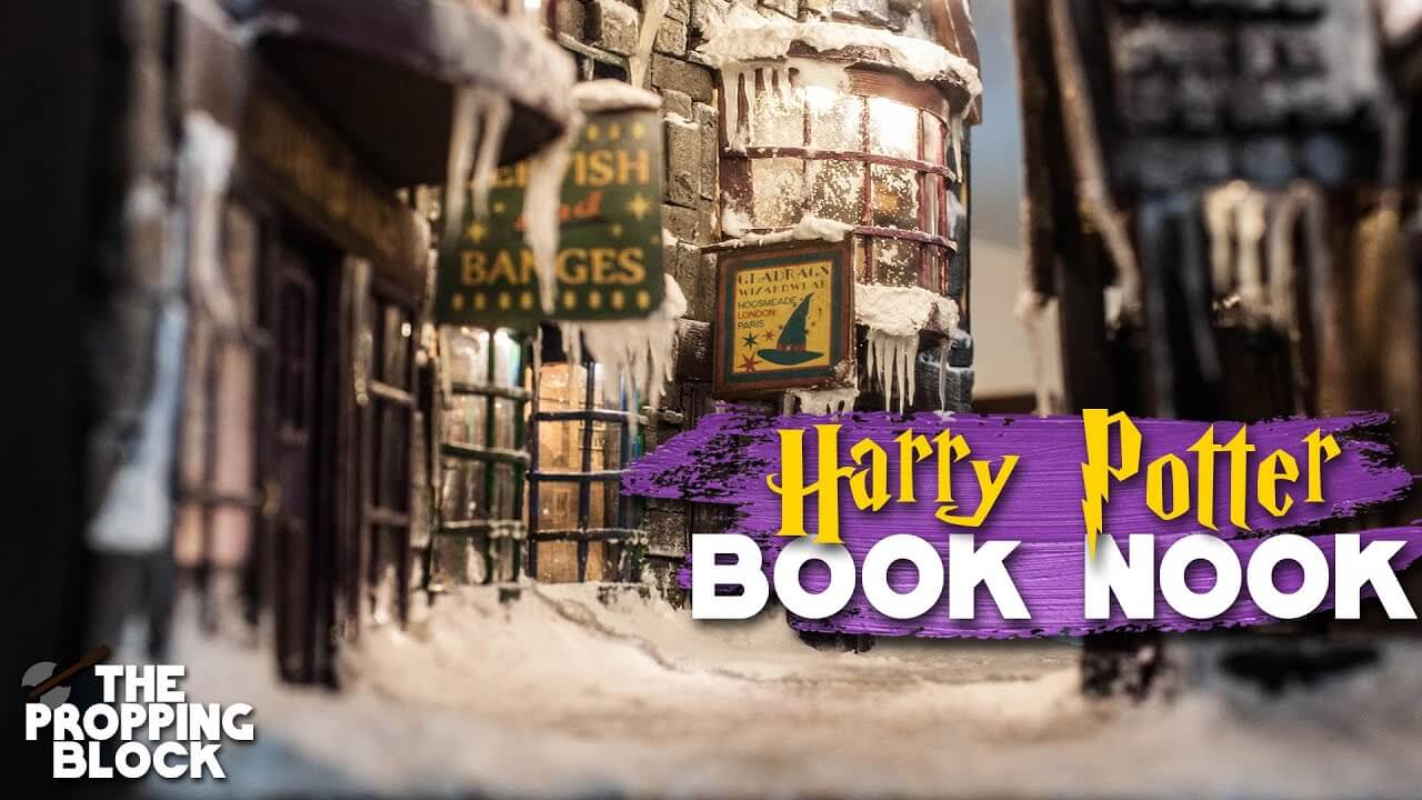 How a Harry Potter Book Nook Is Made