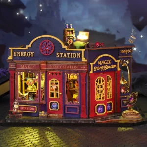 Magic Power Station DIY Book Nook Kit