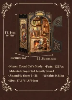 DIY Wooden Book Nook Kit