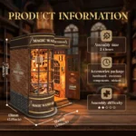 DIY Wooden Magic Wand Book Nook Kit