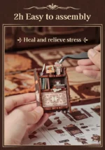 DIY Wooden Book Nook Kit