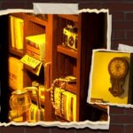 DIY Bookshelf Book Nook Kit