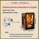 DIY Bookshelf Book Nook Kit