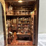 Wooden Vintage Bookstore Book Nook