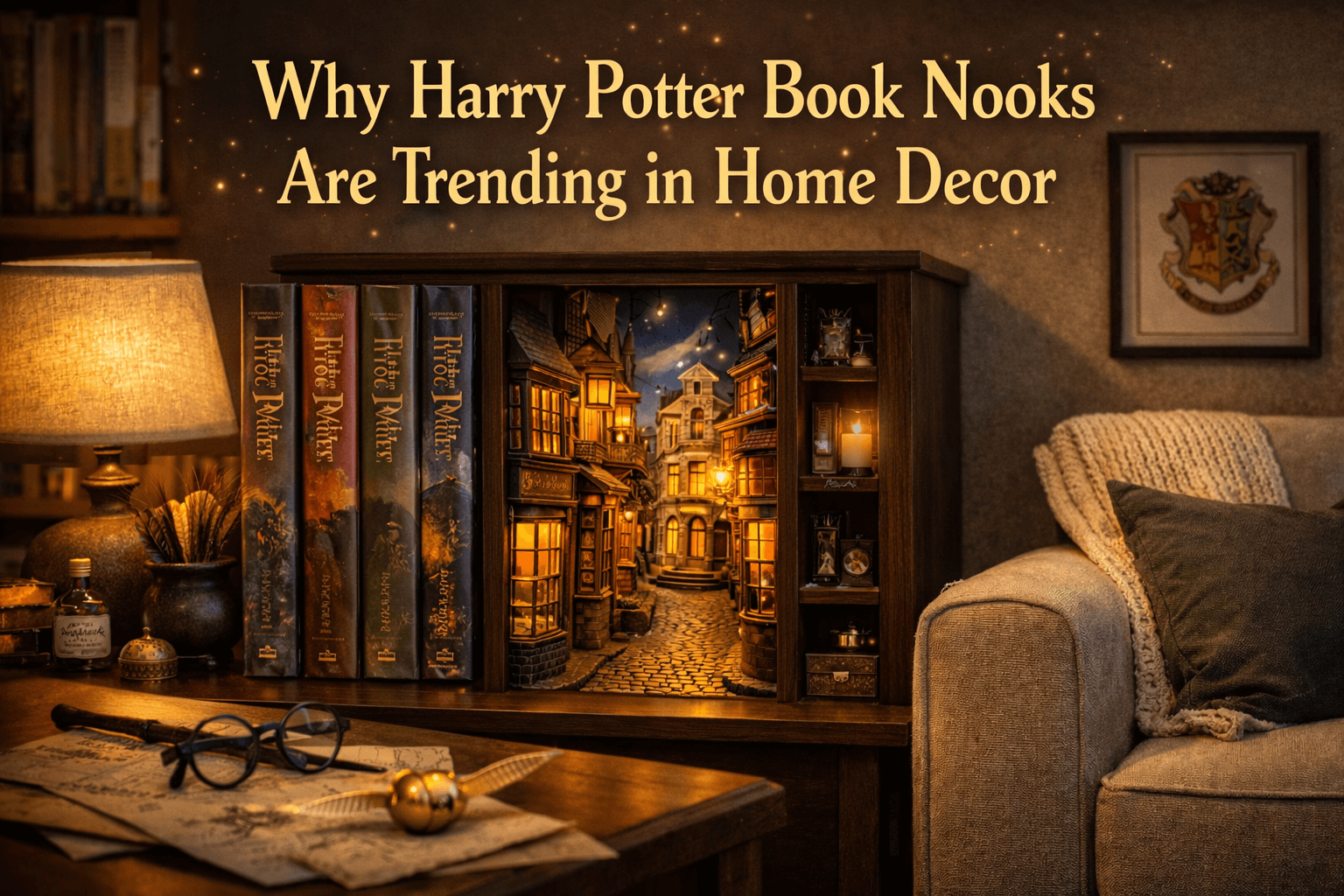 Why Harry Potter Book Nooks Are Trending