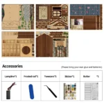 Japanese Sakura Alley Book Nook Kit