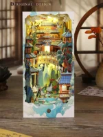 Mini Wooden Book Nook Kit